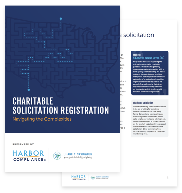 Are you keeping up with changes in charitable solicitation registration?
