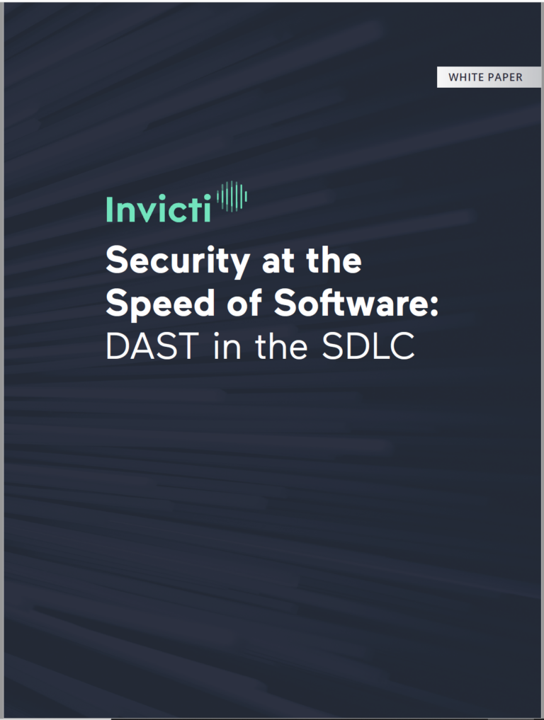 Security at the Speed of Software