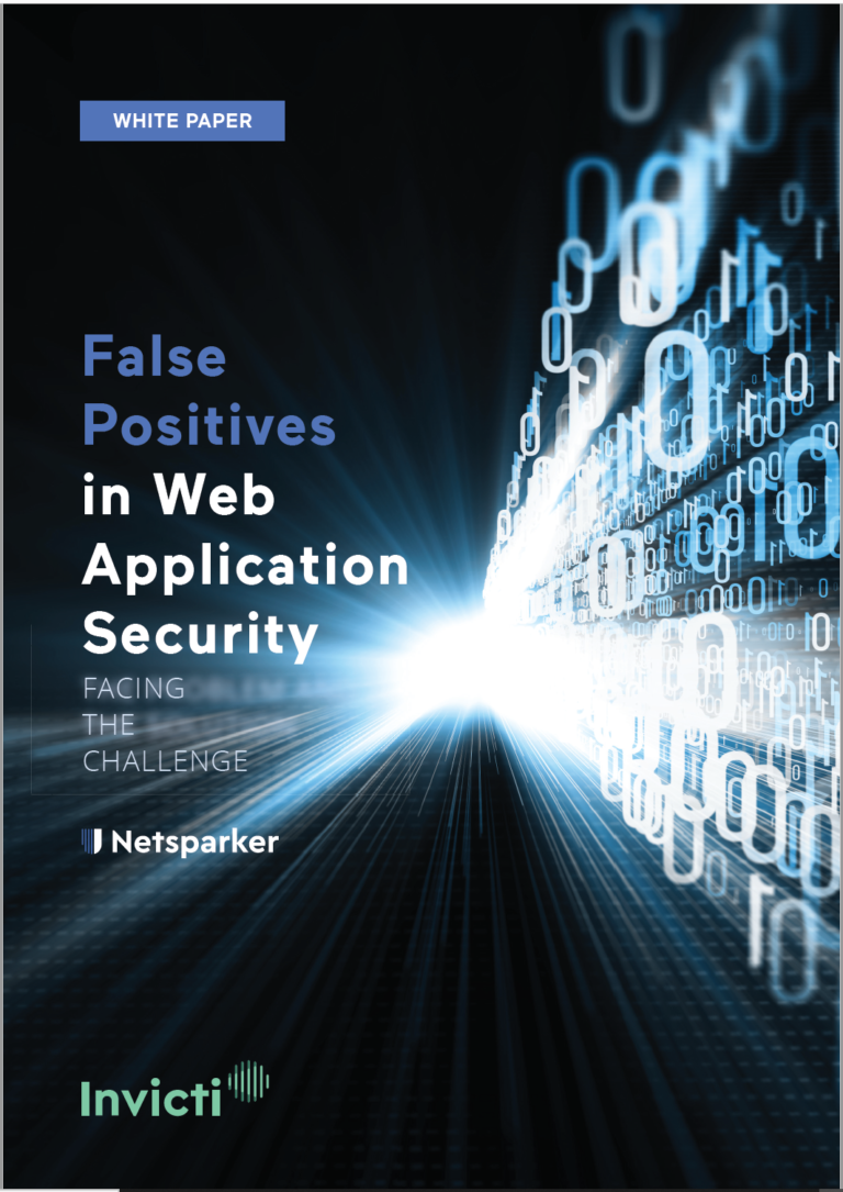 False Positives in Web Application Security: Facing the Challenge